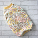 犬服☆ハンドメイド☆ fuwacca　ジュエリーブーケ˚✧₊⁎⁺˳✧༚　イエロー　タンクトップ