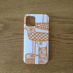 ☆受注製作*ミナペルホネン*ming lingオレンジ*mina perhonen*iPhoneケース*iPhoneカバー*スマホケース*スマホカバー