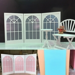 H様専用注文ページ・3連フレンチパーティション・カラーバックシート