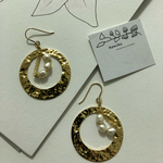 メタルフープピアス