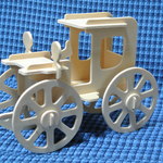 木製のクラシックカー