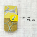 ミナペルホネン　手帳型iPhoneケース　iPhone6/6s/7/8/第二世代SE用