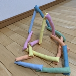 〈再販〉新・手作り・布おもちゃ・ つながるスナップ増量セット