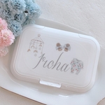 ⋆⸜おしりふきのふた⸝⋆ お名前入り　予備シール追加可