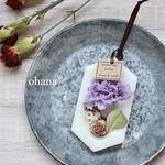 母の日＊カーネーションアロマワックスサシェ＊lavender