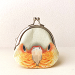 ウロコインコ《パイナップル》のがまぐち《小》