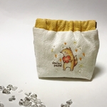 きつねさんの12㎝バネ口ポーチ