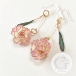 [母の日]カーネーションピアス/イヤリング