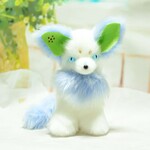 【スタンダードパレット青】＊キツネ＊ぬいぐるみ