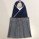 袴風スタイ　男の子　初節句　ねんねアート