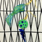 ガラスライク立体ピアスorイヤリング