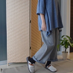 ヒッコリーのゆるやかパンツ*コットン