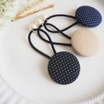 Hair Button Petit Polka Dot＊再販