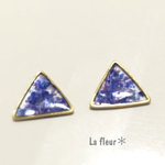 △キラキラ三角シェルピアス△
