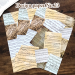 Design Paper デザインペーパー No,23(15枚入)