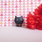 木彫りねこ105