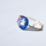 glass jewel ring #11
