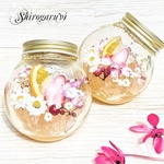 🌿夏にピッタリ！サマーセール！Pink grapefruit jelly 【本物の苺とオレンジがツヤツヤぷるぷる！🌿