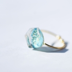 glass jewel ring #17