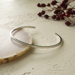 silver bangle  2.0mm