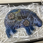  コビトカバ earthブローチ
