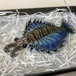 ✴︎古代生物シリーズ✴︎ アノマロカリス earthブローチ