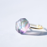 glass jewel ring (にじ) #22