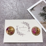 薔薇の花びらピアス