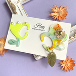 HANABATAイヤーカフ　ボタニカルセット