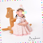 1歳のHappyBirthdayドレス