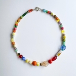 フランスヴィンテージビーズ・ネックレス・no.13