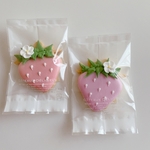 アイシングクッキー【いちご2個セット】