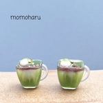 ミニチュア　抹茶ゼリー