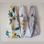 【プチプラ】花柄　小さめエコバッグ