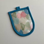 交通安全　ループ付きワッペンカバー　送料無料❗️