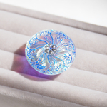 Czech Glass ring  -No.1-