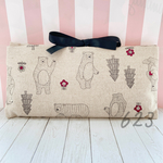 スイッチライト用ケース　フタ付き　クマ