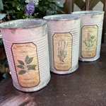 シャビーなリメ缶