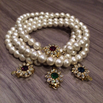 コットンパール150cmロングネックレス