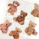 フレークシール20枚set≪teddy bear≫ [F073]