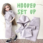 リカちゃん パーカー セットアップ 着せ替え服 ブライス