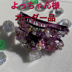 蝶々とキラキラバンスクリップ
