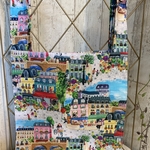 輸入生地　コンビニサイズ　エコバッグ