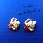 ピンク ピアス 