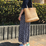ラフィア風トートバッグ（Ｌ）