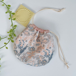 ミナペルホネンまる巾着 こぶりさん