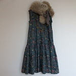 英国輸入リバティプリントのローウエストワンピース　15/16AW限定色　WildFlowers