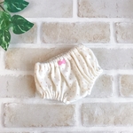 ぽぽちゃん＊パンツ＊ピンクドット