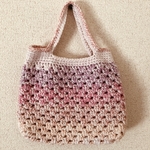 ピンクグラデーションのちょっとそこまでバック