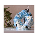 ＊Mini couronne bleue＊　名入れ　誕生日　記念日　お祝い　お礼　結婚　ウェルカム　プレゼント